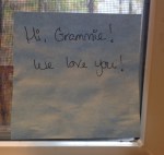 I still have the sticky note displayed on the window above my kitchen sink, a reminder of a life-giving visit and the big impact of little acts of kindness. 
