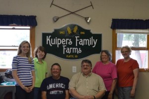 7-7-2014, Family by the family sign